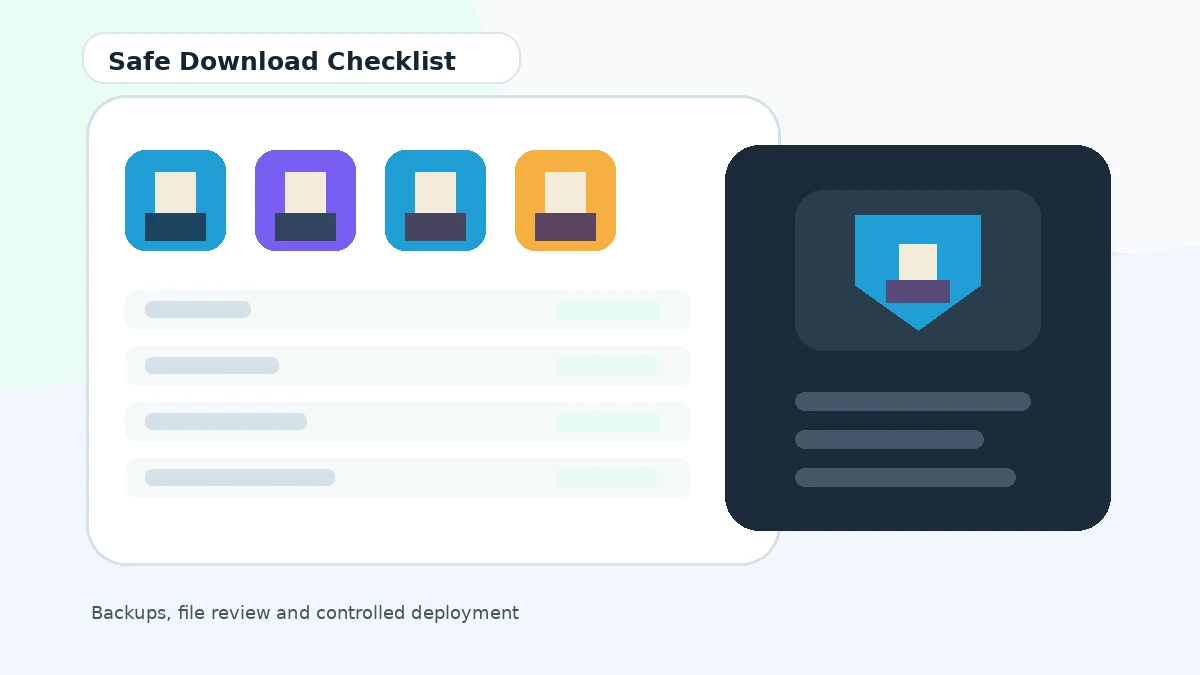 SkinsRestorer Safe Download and Update Checklist original feature illustration